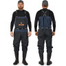 Полукомбинезон забродный NORFIN PILOT BOOTFOOT р.42-M с сапогами 82231-42-M